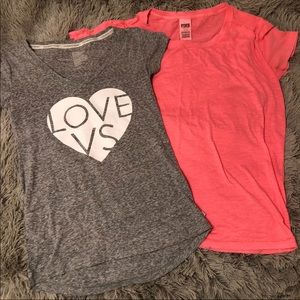 2 VS shirts size small